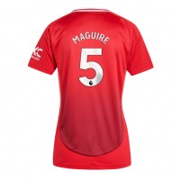 Manchester United Harry Maguire #5 Replika Hemmatröja Dam 2024-25 Kortärmad